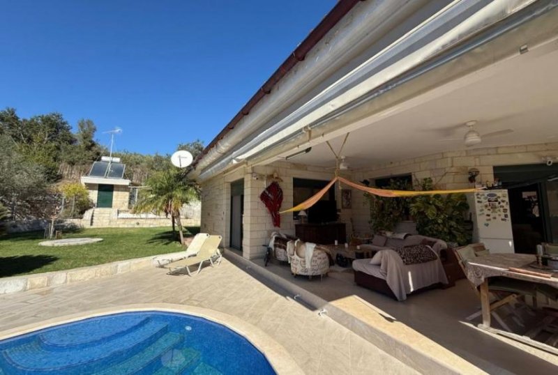 Vafes Kreta, Vafes außergewöhnliches Landgut Steinvilla mit indoor SPA und pri Pool Haus kaufen